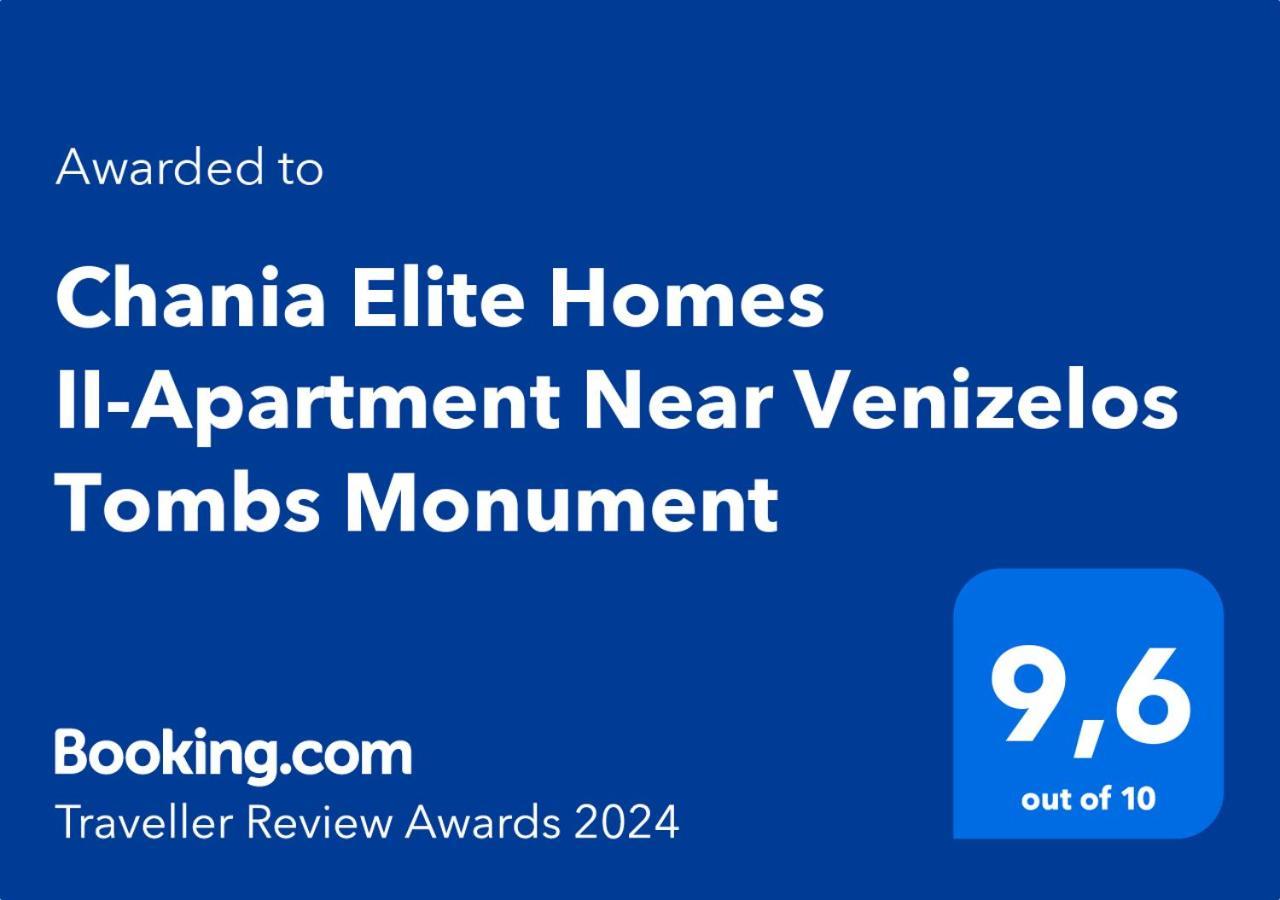 Chania Elite Homes Ii-Apartment Near Venizelos Tombs Monument Bagian luar foto