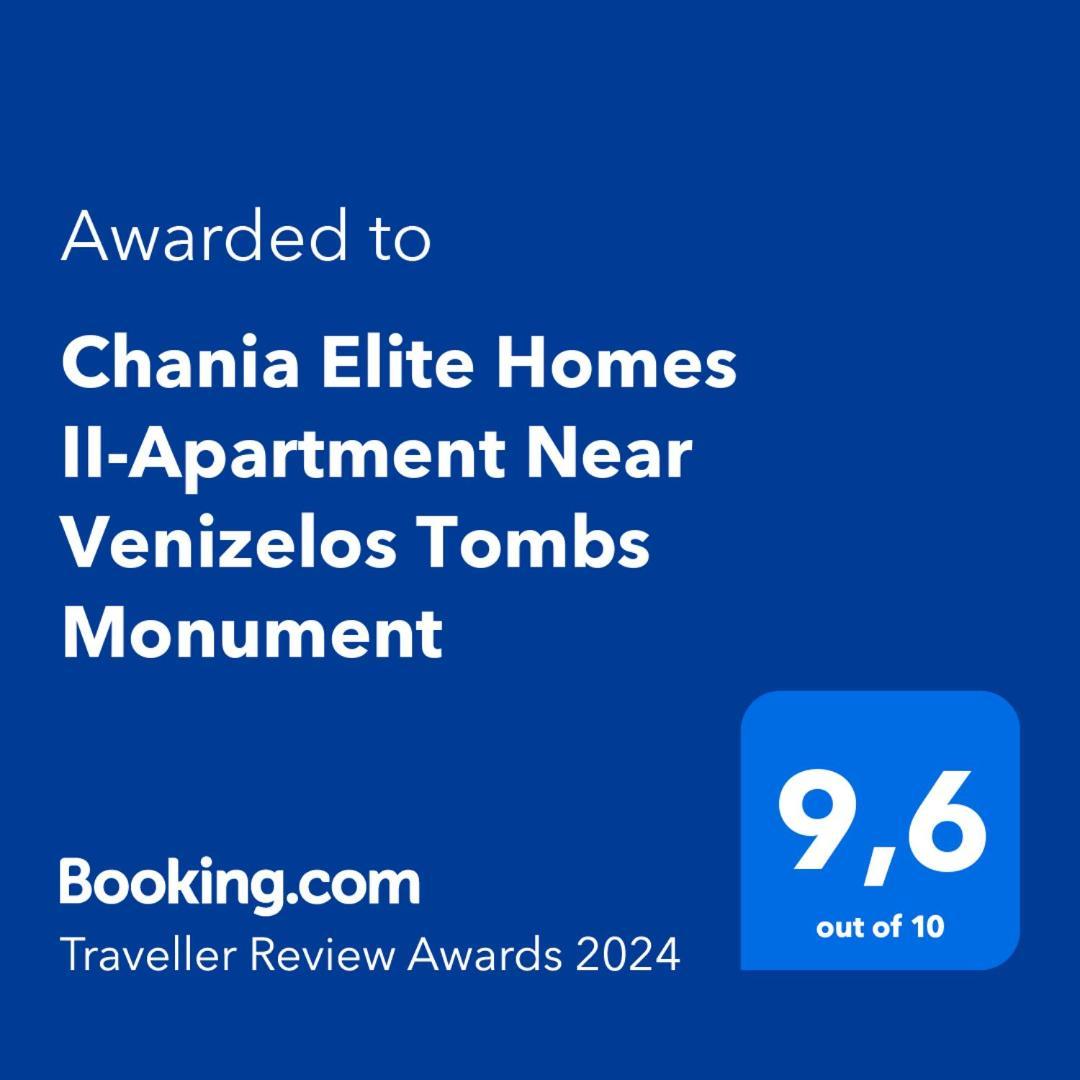 Chania Elite Homes Ii-Apartment Near Venizelos Tombs Monument Bagian luar foto